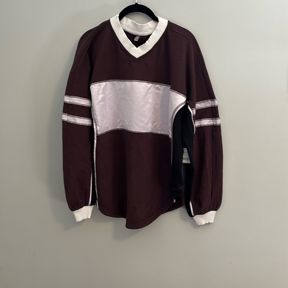 Free People Movement Rugby Ready Layover Pullover NWT